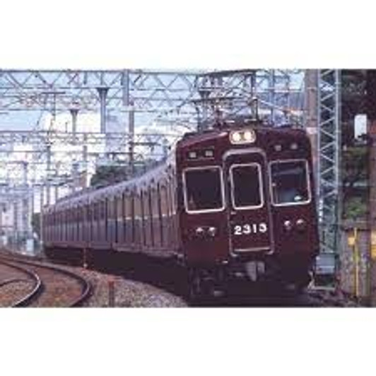 Microace A6821 Hankyu Railway Series 2300 Kyoto Line 2313 Configuration 7 Cars Set (N Scale)