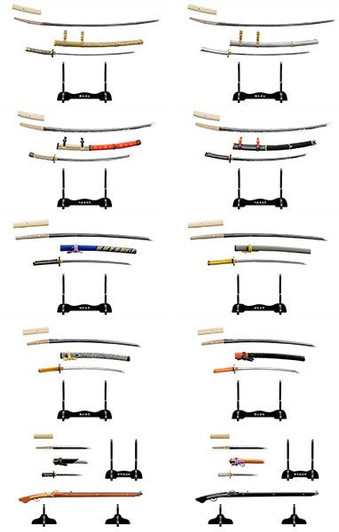 F-toys Bushou's Katana 10Pack Box