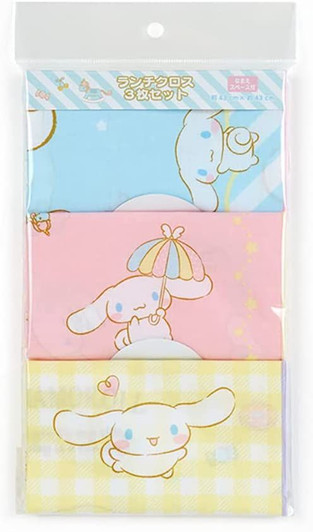 Sanrio Lunch Cloth Set (3 pcs) Cinnamoroll Star