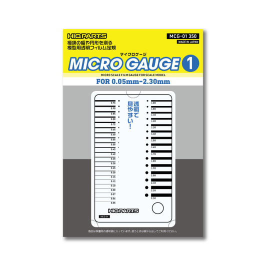 HiQparts Micro Gage 1 for 0.05-2.3mm