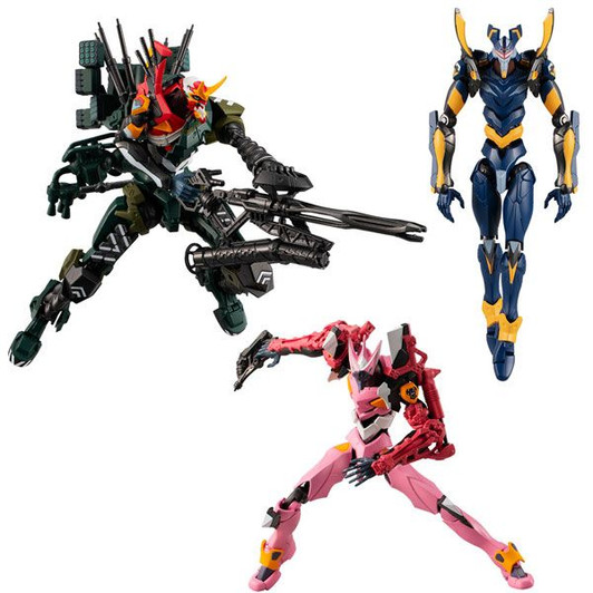 Bandai Candy EVA-FRAME: Rebuild of Evangelion 03 8Pack Box (Candy Toy)