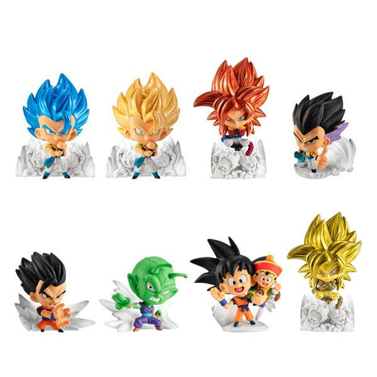 Bandai Candy Dragon Ball Super Warrior Figure 6 12Pack Box (Candy Toy)