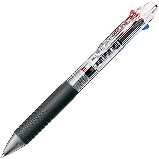 Pentel Vicuna C4 Color Ballpoint Pen 0.7mm (Clear)