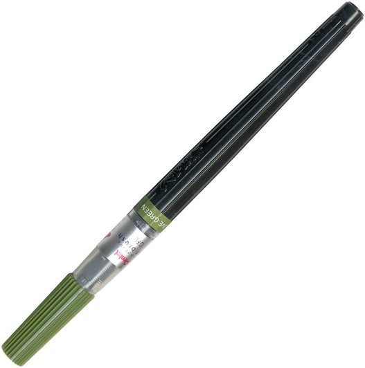 Pentel Art Brush Olive Green Pentel Art Brush Olive Green