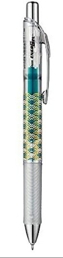 Pentel Energel Japan Series Seigaiha Ballpoint Pen 0.5mm (Turquoise Blue) Pentel Energel Japan Series Seigaiha Ballpoint Pen 0.5mm (Turquoise Blue)