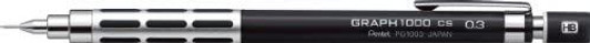Pentel Graph 1000 CS Mechanical Pencil 0.3mm (Black) Pentel Graph 1000 CS Mechanical Pencil 0.3mm (Black)