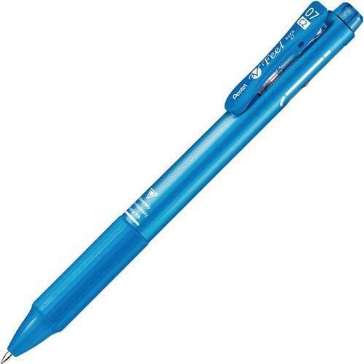 Pentel Vicuna Feel Ballpoint Pen 0.7mm (Metallic Sky Blue)
