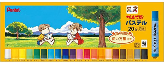 Pentel Pastel 20 Color Set