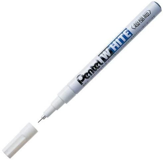 Pentel White Oil-based Marker (Ultra Fine)