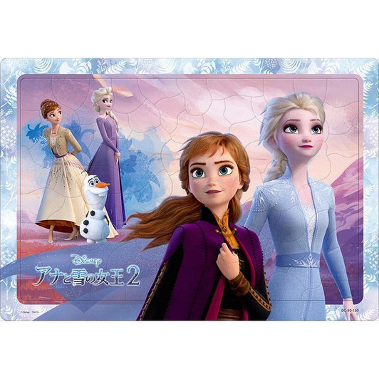 Tenyo Jigsaw Puzzle Disney Frozen 2 Anna and Elsa (80 Pieces) Child Puzzle