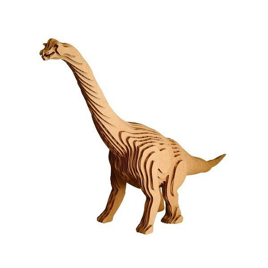 KJC Edison Toy Contamo Paper Craft Brachiosaurus (L)