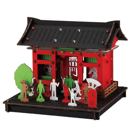 hacomo PUSUPUSU Paper Craft Asakusa