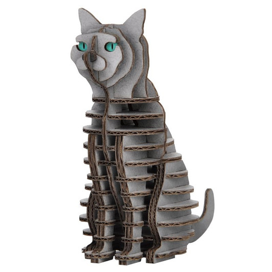 hacomo GRID Paper Craft Russian Blue