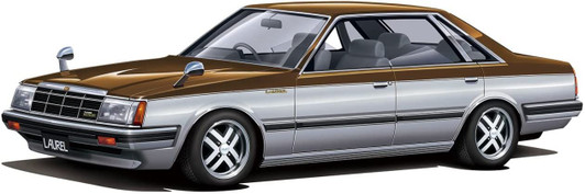 Aoshima The Model Car 1/24 Nissan HC31 Laurel 2000 Turbo Medalist Plastic Model