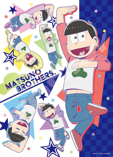 Ensky 500-399 Jigsaw Puzzle Osomatsu-san Sextuplets (500 Pieces)