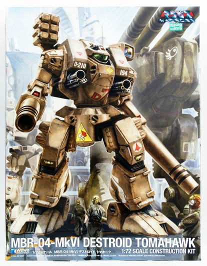 Wave MC71 Macross Series MBR-04-MkVI Destroid Tomahawk 1/72 Scale Kit