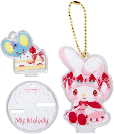 Sanrio Acrylic Stand Keychain My Melody Strawberry