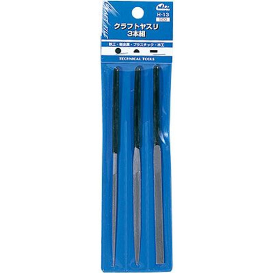 Mineshima Craft File 3pcs H-13