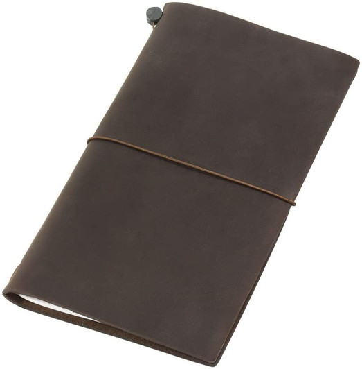 Midori TravelerEEEEs notebook Starter Kit Brown - Regular Size -