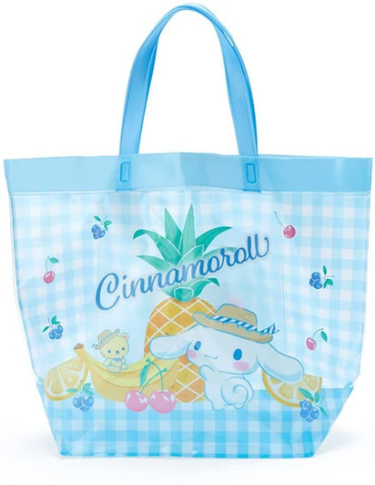 Sanrio Vinyl Summer Bag Cinnamoroll Gingham