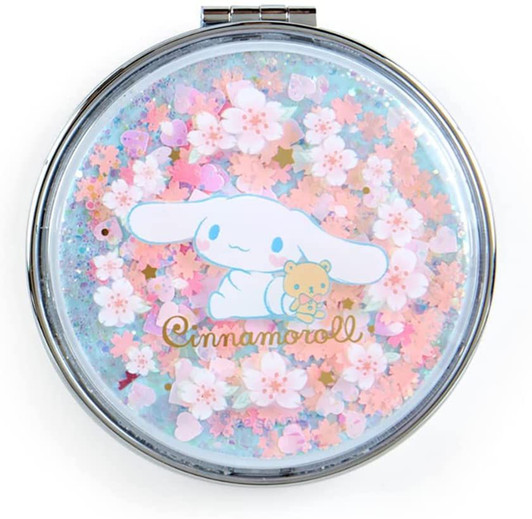 Sanrio Double Mirror Cinnamoroll Cherry Blossoms