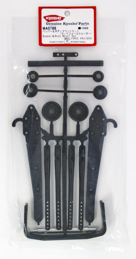 Kyosho MA078B Bumper & Body Mount Set (Mad Force Cruiser)