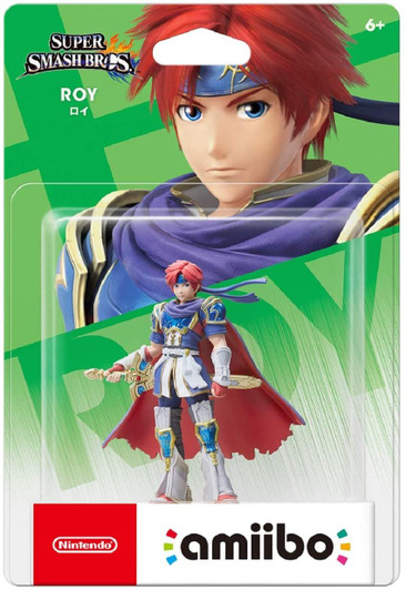 Nintendo amiibo Super Smash Bros. Roy Figure  (Fire Emblem Series)