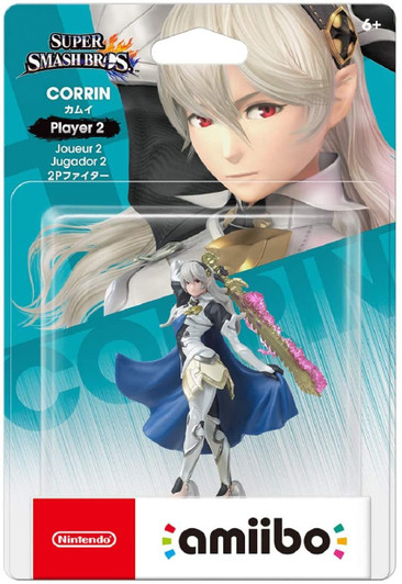 Nintendo amiibo Super Smash Bros. Corrin 2P Fighter Figure  (Fire Emblem Series)