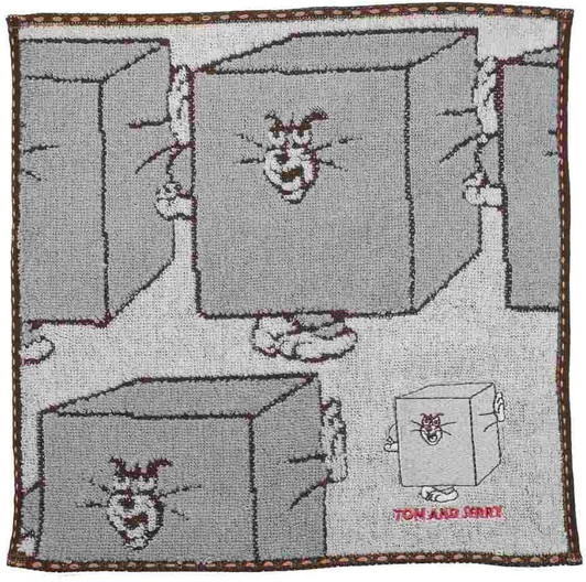 Marushin Tom and Jerry Mini Towel 'Tom Pattern'