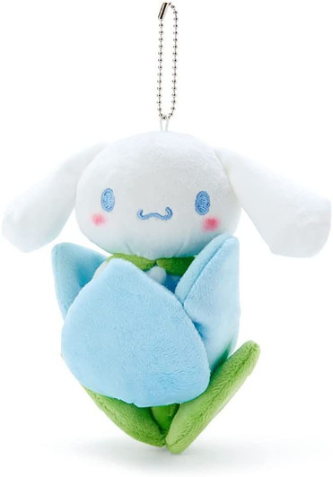 Marushin Sanrio Plush Keychain Mascot Cinnamoroll Tulip