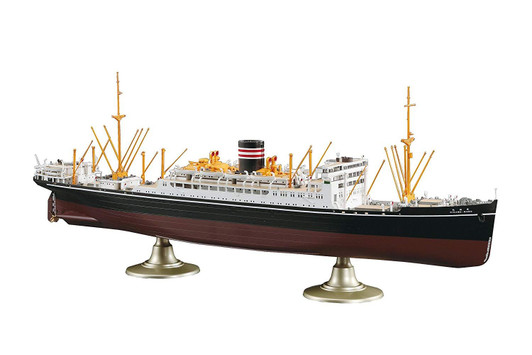 Hasegawa 1/350 N.Y.K. Line Hikawa Maru Plastic Model Hasegawa 1/350 N.Y.K. Line Hikawa Maru Plastic Model