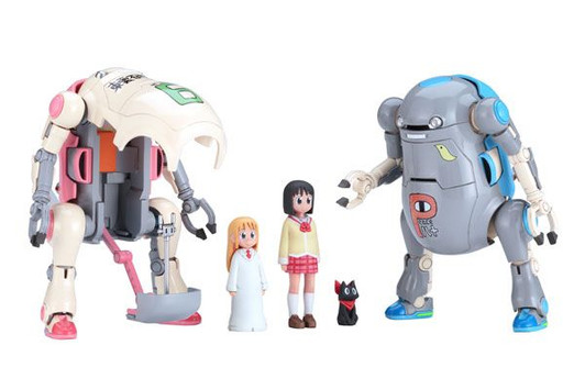 Hasegawa 1/35 Mechatro WeGo No.18 'Warm and Cool' Shinonome Lab ver. Plastic Model w/Bonus Sticker