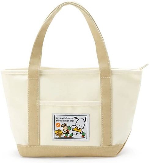 Sanrio Canvas Tote Bag Pochacco Size: S