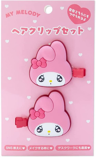 Sanrio Hair Clip Set My Melody (Emokyun)