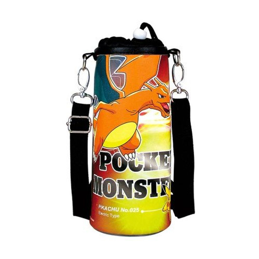 Pokemon Center Water Bottle Case L Fire Flame