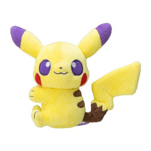 Pokemon Center Original Plush Doll Clip Mascot Play Rough!  Pikachu