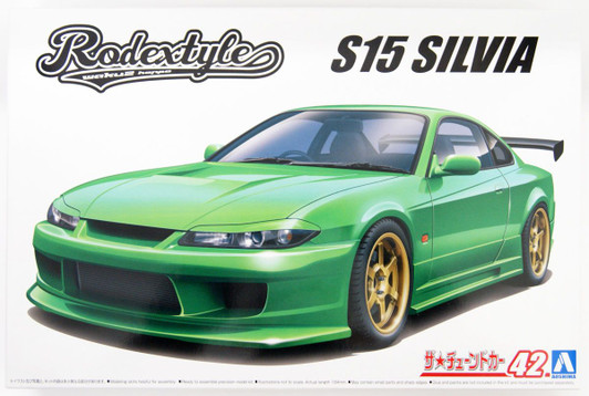 Aoshima The Tuned Car 1/24 Nissan Rodextyle S15 Silvia '99 Plastic Model