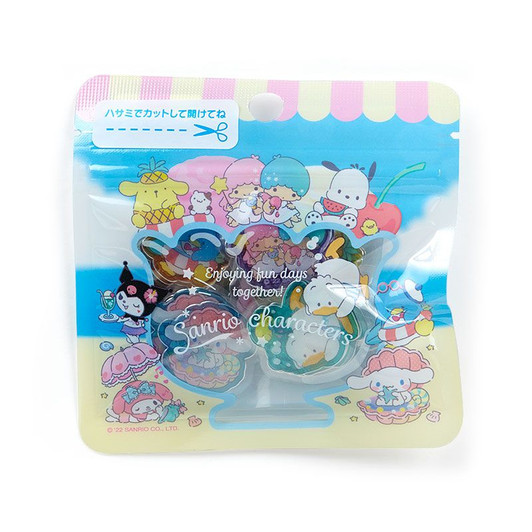 Sanrio Summer Sticker Pack Japanese Style Little Twin Stars