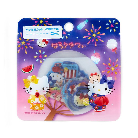 Sanrio Summer Sticker Pack Japanese Style Little Twin Stars