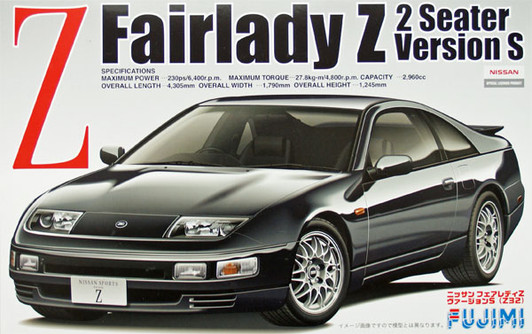 Fujimi Inch Up 1/24 Nissan Fairlady 300ZX 2 Seater Version S Plastic Model