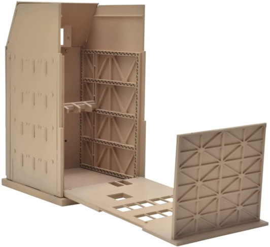 Tomytec Diocolle Combat 1/144 Camouflage Building C Plastic Model