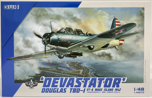 Great Wall Hobby 1/48 TBD-1 Devastator VT-6 Wake Island 1942 Plastic Model