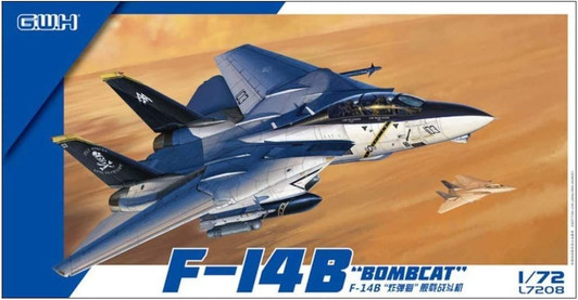 Great Wall Hobby 1/72 US Navy F-14B Carrier Fighter Plastic Model