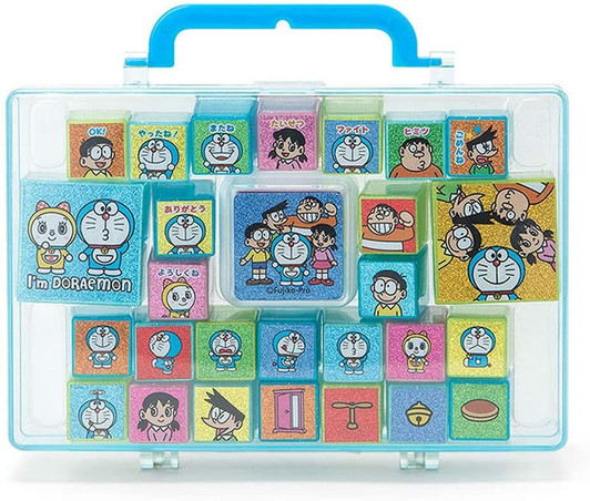 Sanrio Stamp Set (27 Stamps) Doraemon