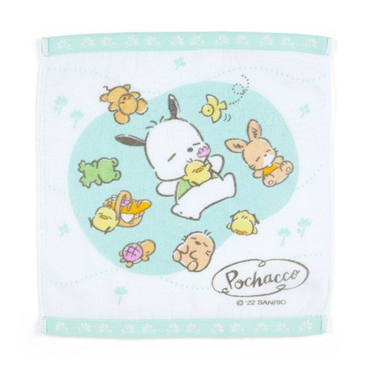 Sanrio Hand Towel Pochacco (Spring Version)