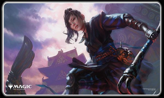 Ensky Magic: The Gathering Player's Rubber Mat Commander Legends 'Yuriko, the Tiger's Shadow' MTGM-020