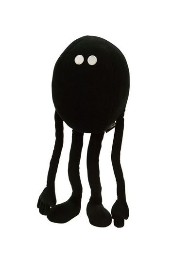 Medicom MLE Genevieve Gauckler Big Black Plush Doll 4530956380032