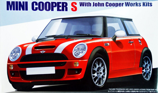 Fujimi Real Sports Car 1/24 Mini Cooper S JCW Plastic Model
