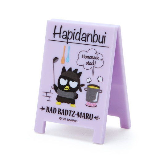 Sanrio Signboard Style Magnet Bad Badtz-Maru (Hapidanbui)