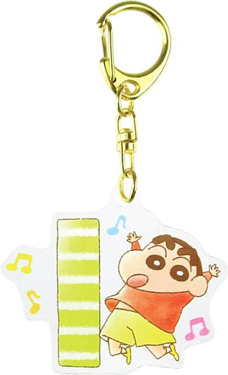 T's Factory Crayon Shin-chan Initial Acrylic Keychain I